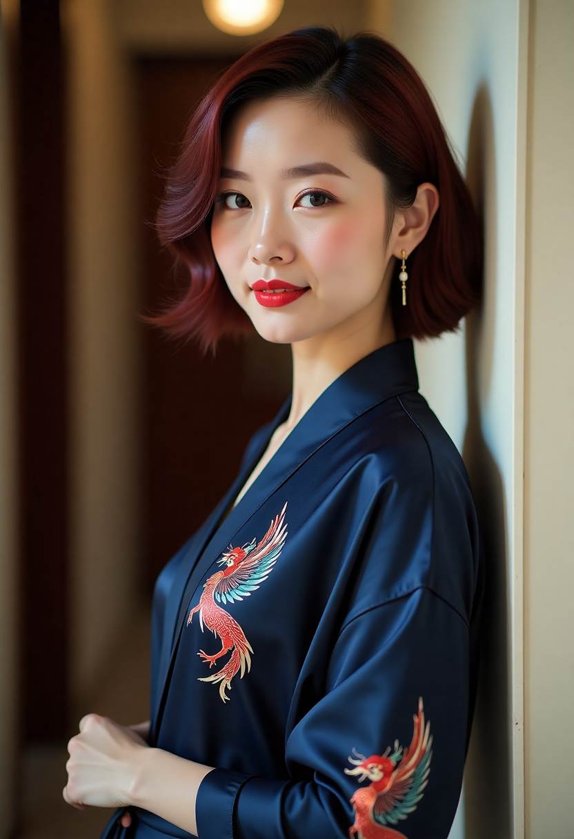 主播讲解传统妆造