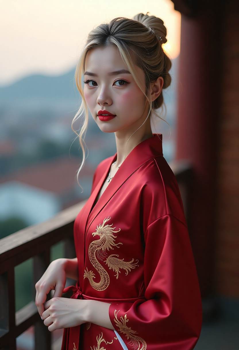 主播现场演奏古筝